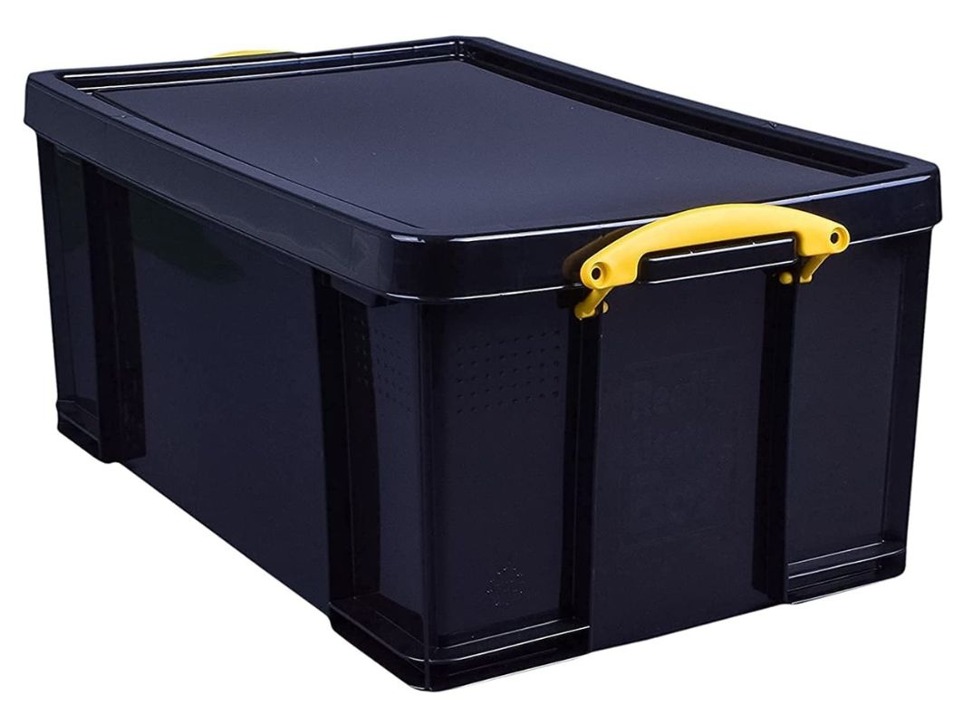 64 Litre Extra Strong Box (black) – Really Useful Boxes Australia