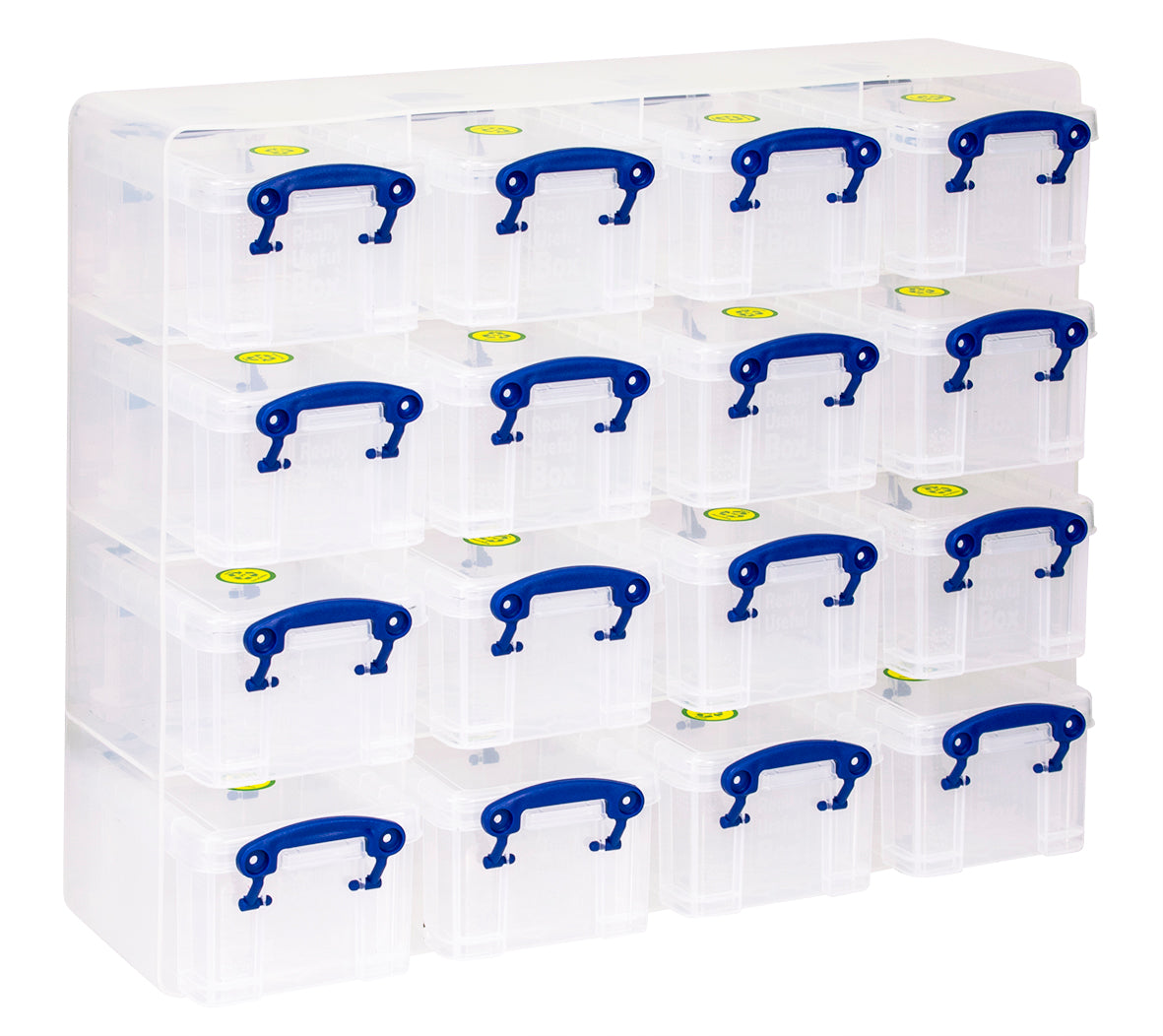 0.3 Litre x 16 Box Organiser Pack