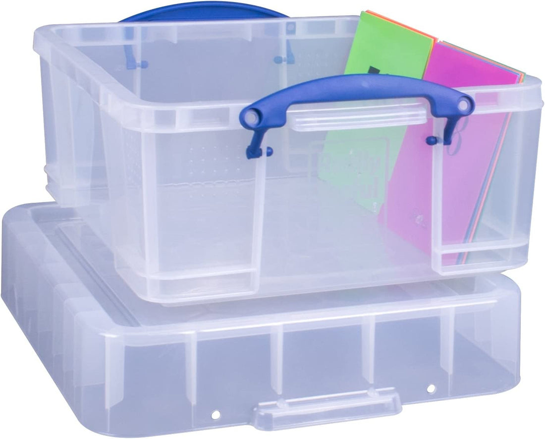 18 Litre XL Clear Box – Really Useful Boxes Australia