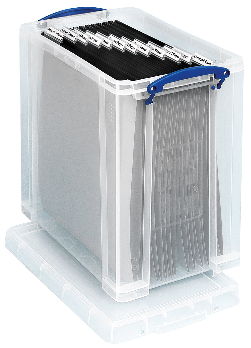 12 x 12 inch suspension files - pack of 5 to fit 25 litre clear box