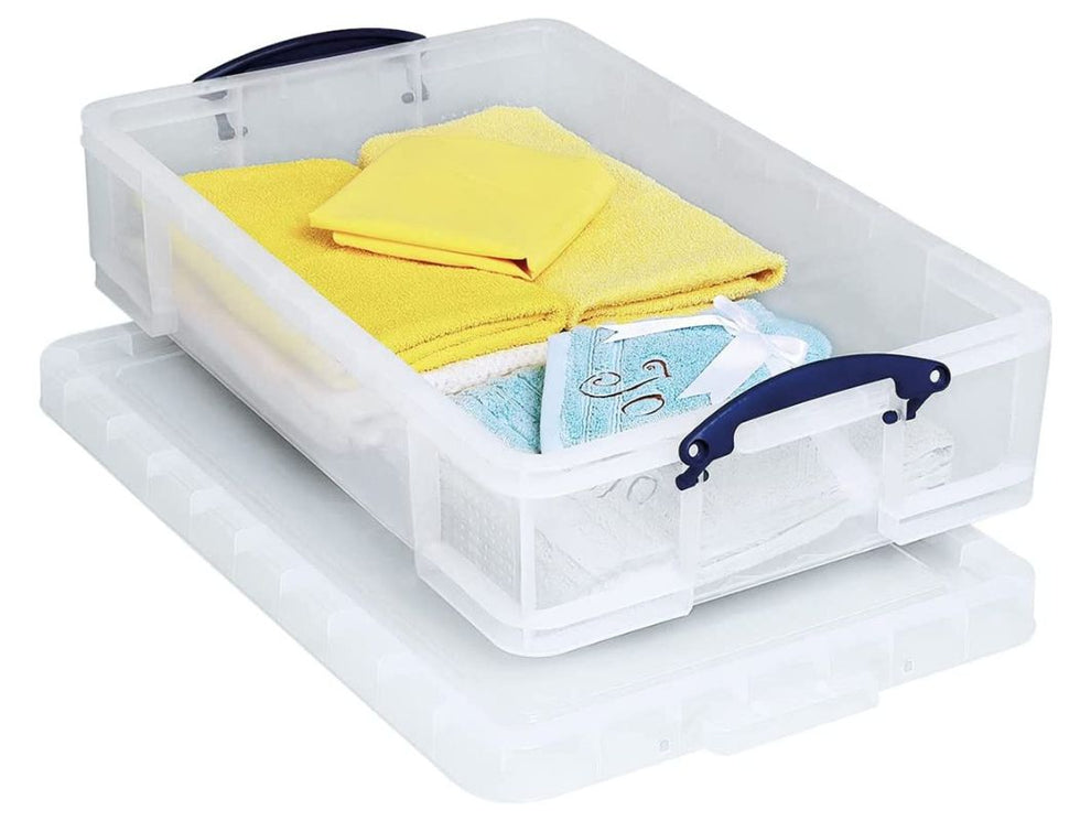 33 Litre Clear Box – Really Useful Boxes Australia