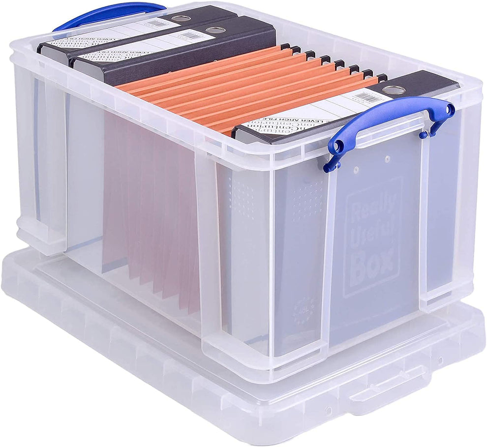 48 Litre Clear Box – Really Useful Boxes Australia