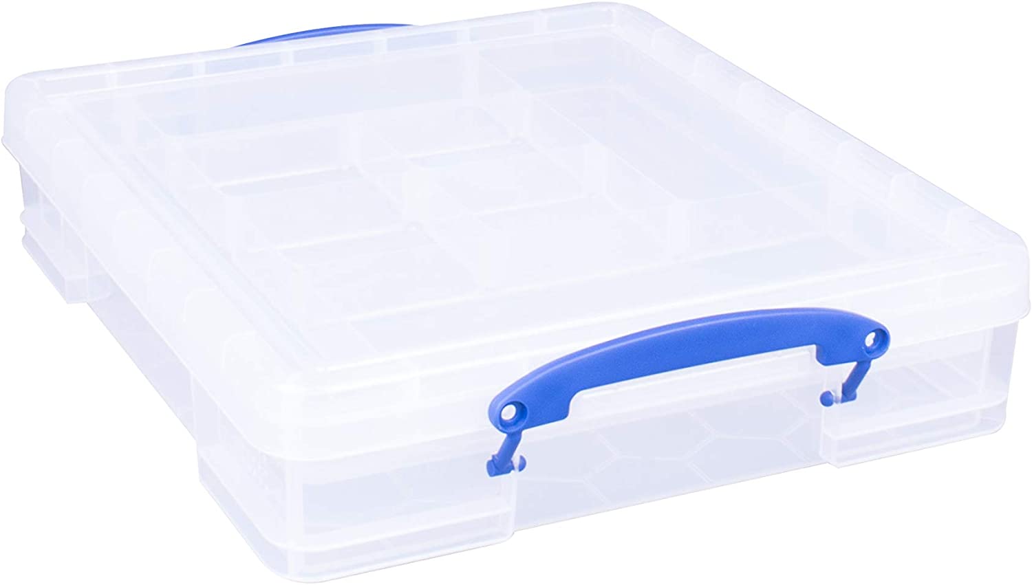 7 Litre Clear Box with 7 Litre Tray – Really Useful Boxes Australia